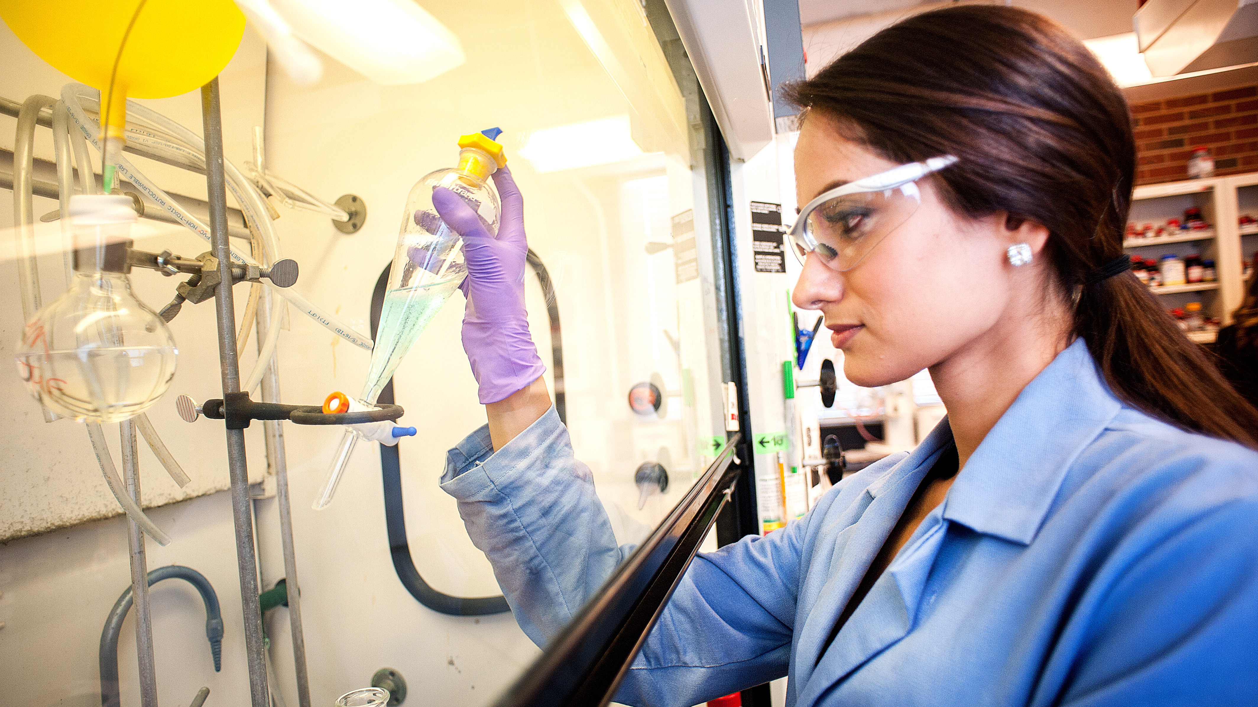 Chemistry lab research