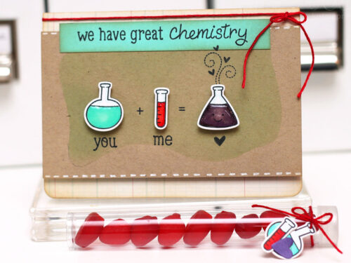 We have great chemistry illustration