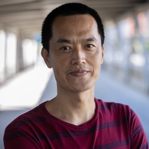 Headshot of professor Zibo Li