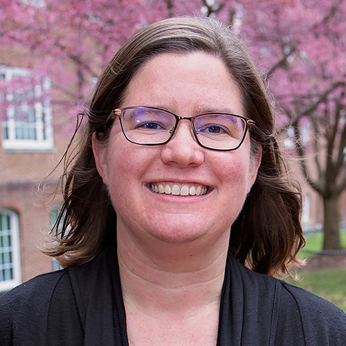 This image represents the headshot of Dr. Mary Watson, Professor of Chemistry at the University of Delaware