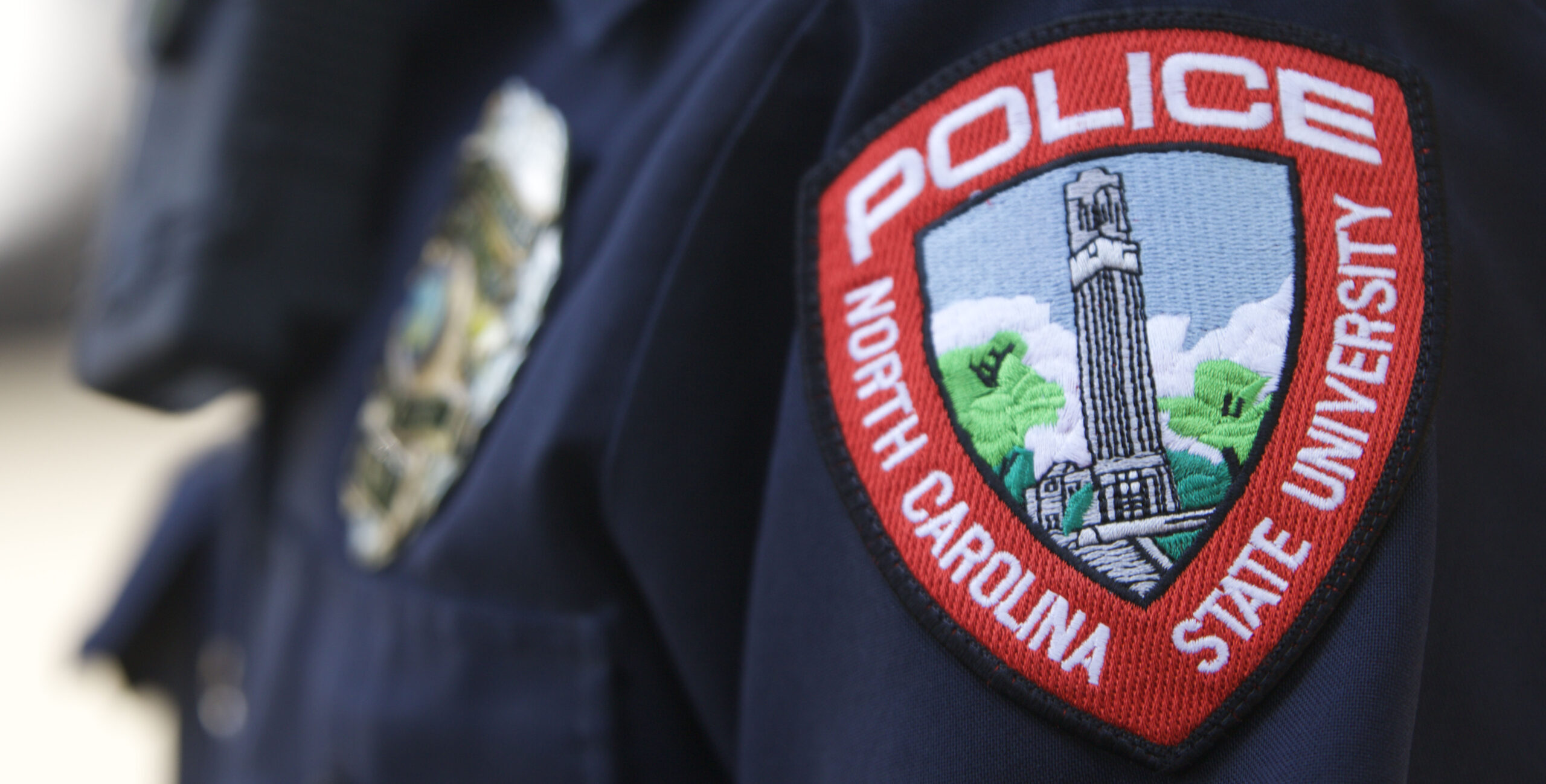 NC State University police badge